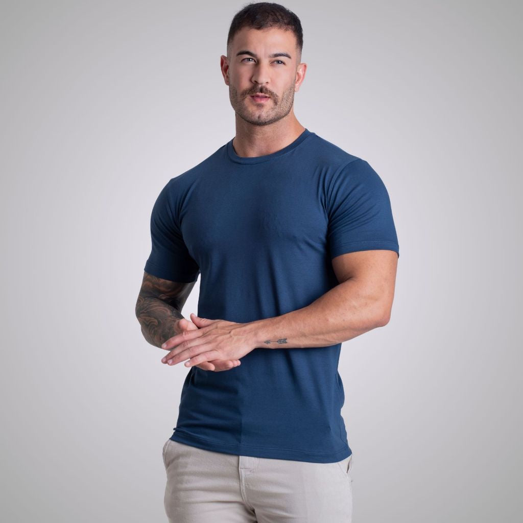 Camisa Básica Tropez — Algodão Egípcio Premium