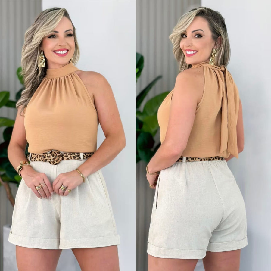 Blusa Sélene — Duna Gola Alta
