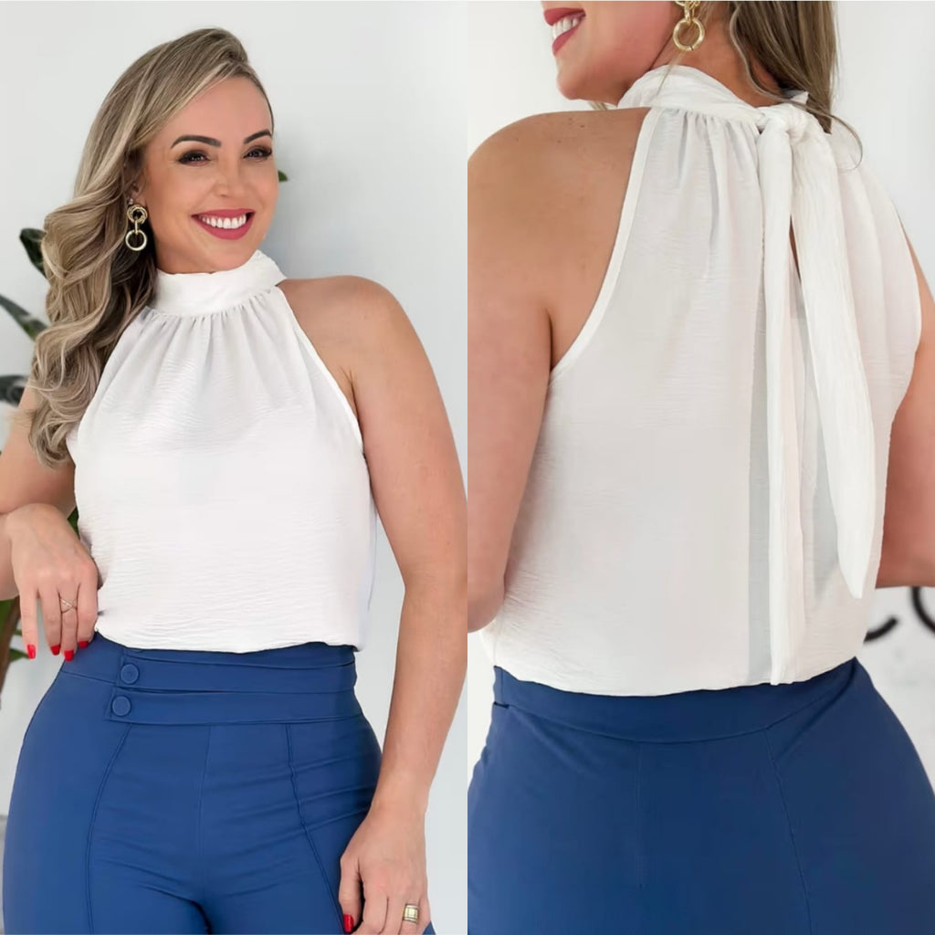 Blusa Sélene — Duna Gola Alta