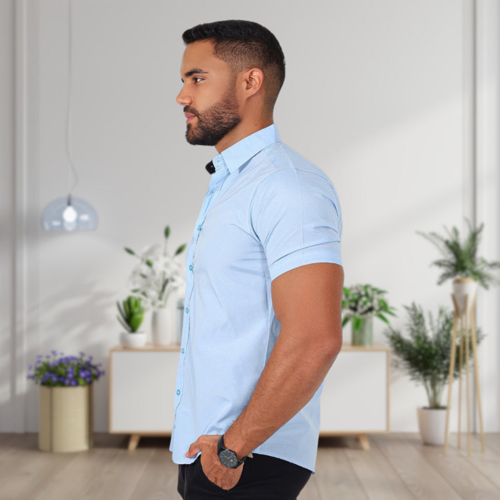 Camisa Social Élan — Tricoline Premium