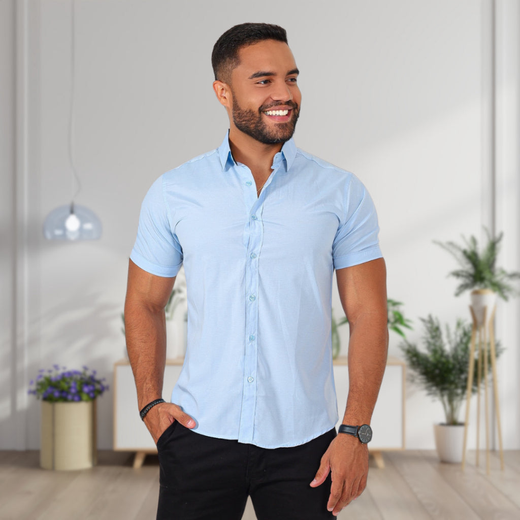 Camisa Social Élan — Tricoline Premium