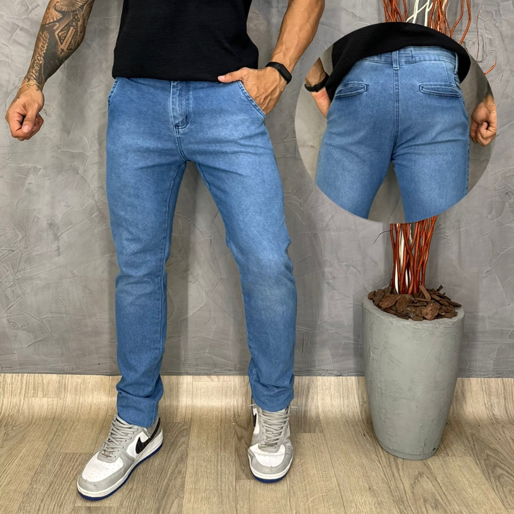 Calça Jeans Stratus — Slim Fit Premium