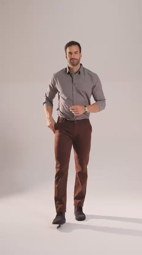 Calça Masculina Sport Fino Alfaiataria Bolso Embutido Tecido Premium