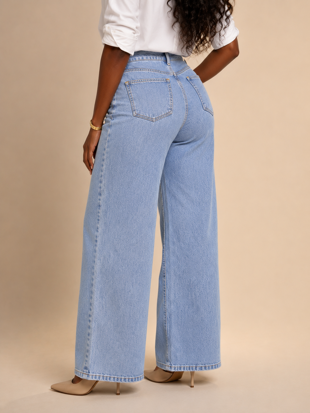 Calça Éssia — Wide Leg Encorpado
