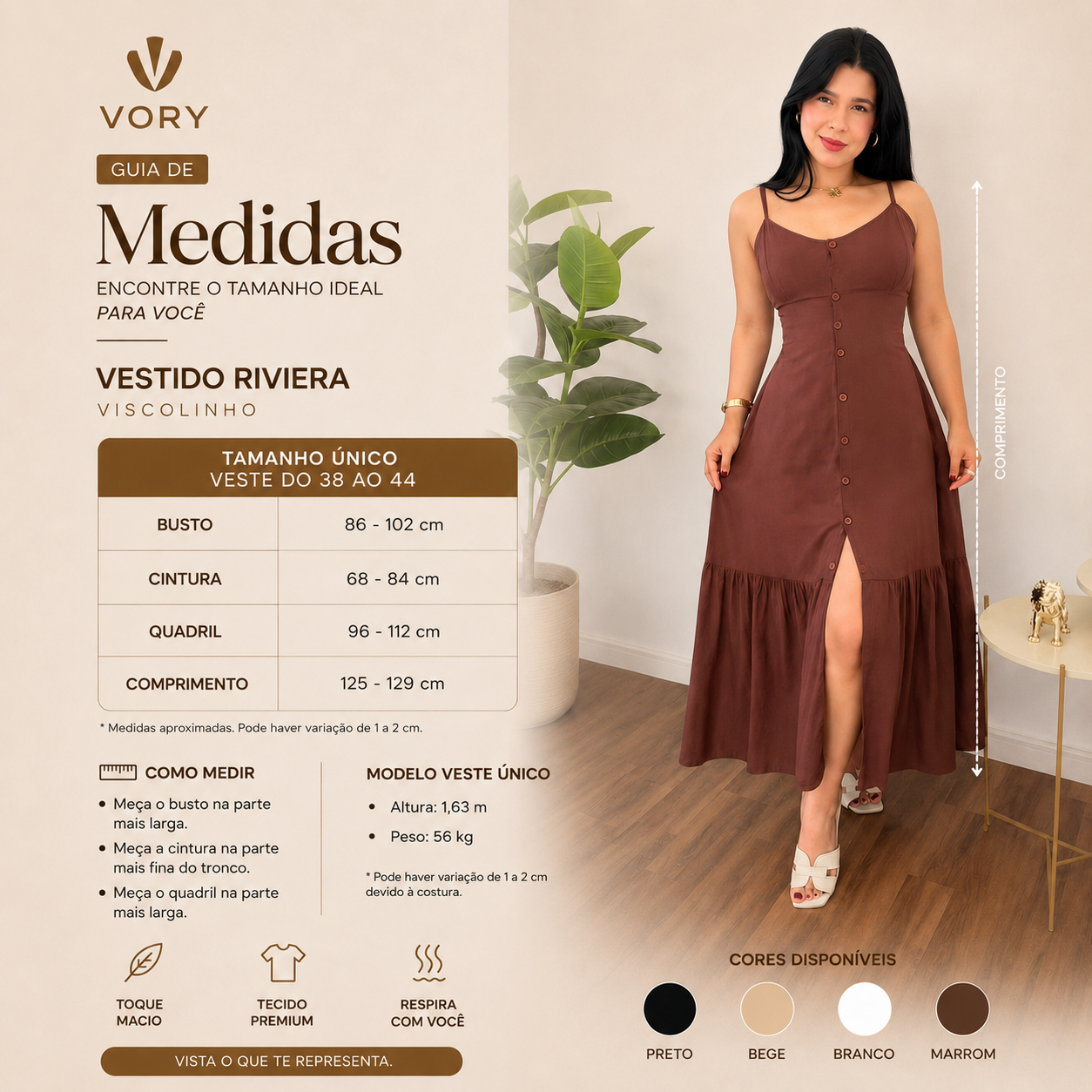 Vestido Riviera — Viscolinho