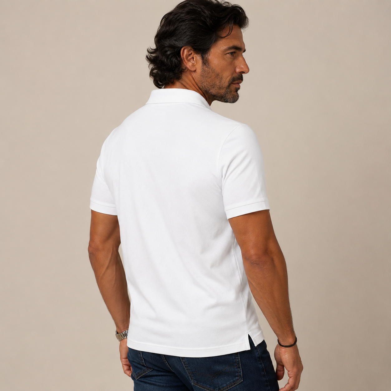 Camisa Polo Vértice — Piquet Premium