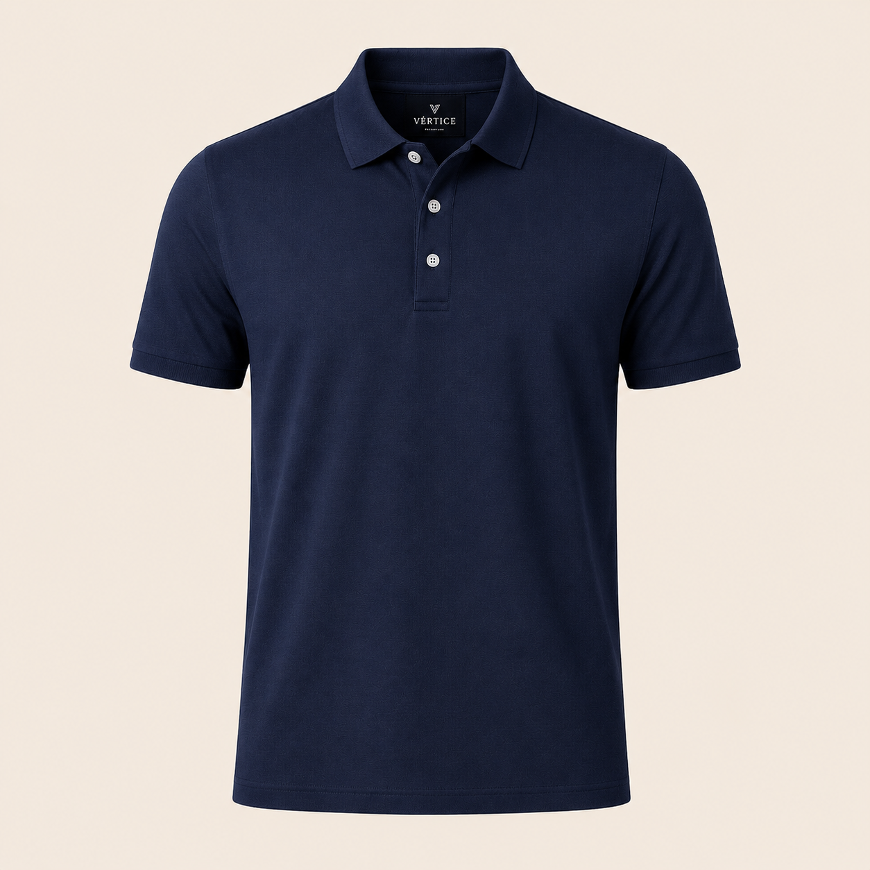 Camisa Polo Vértice — Piquet Premium