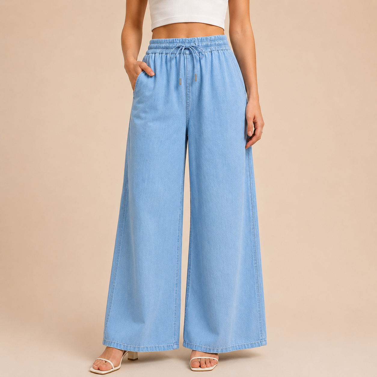 Calça Íris — Jeans Pantalona