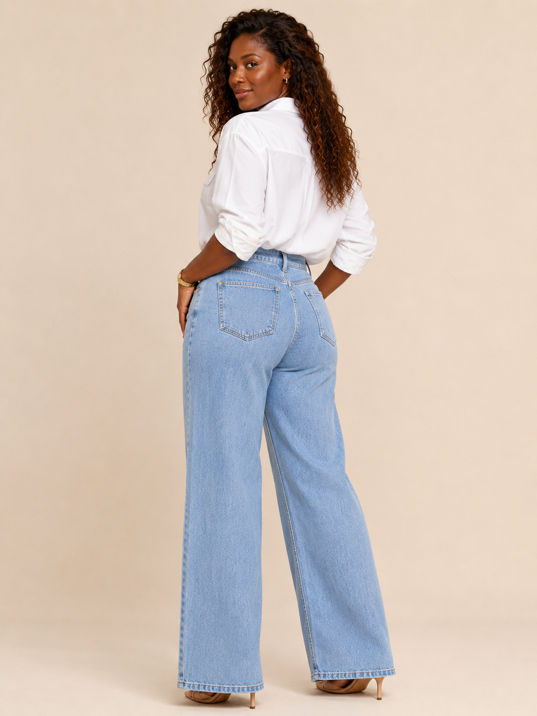 Calça Éssia — Wide Leg Encorpado