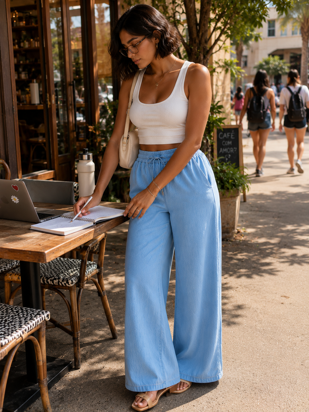 Calça Íris — Jeans Pantalona