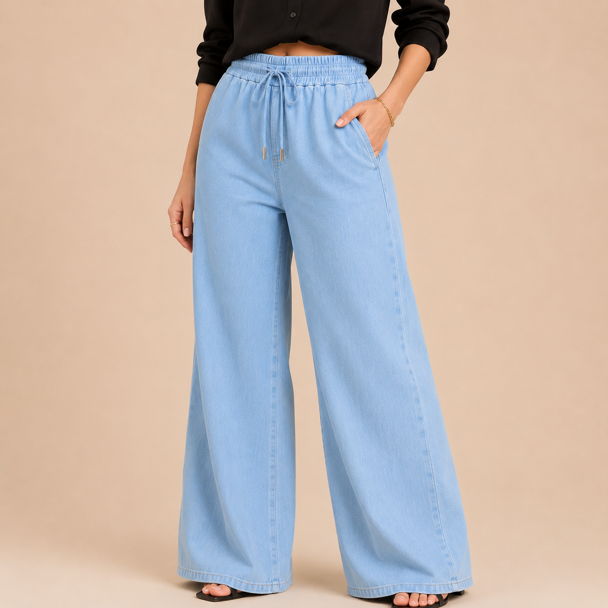 Calça Íris — Jeans Pantalona