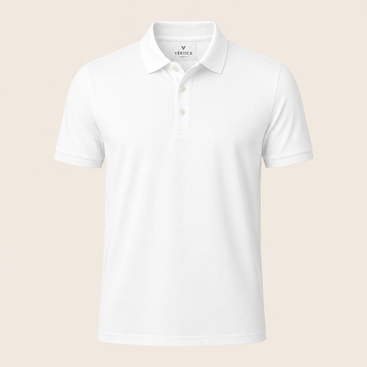 Camisa Polo Vértice — Piquet Premium