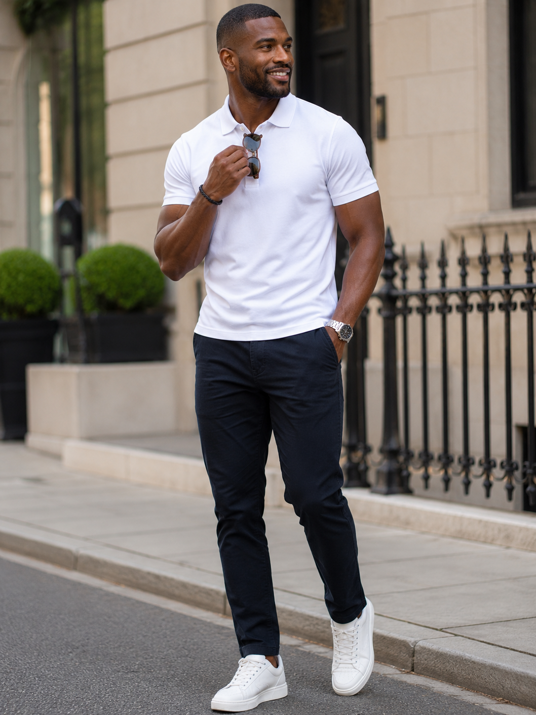Camisa Polo Vértice — Piquet Premium