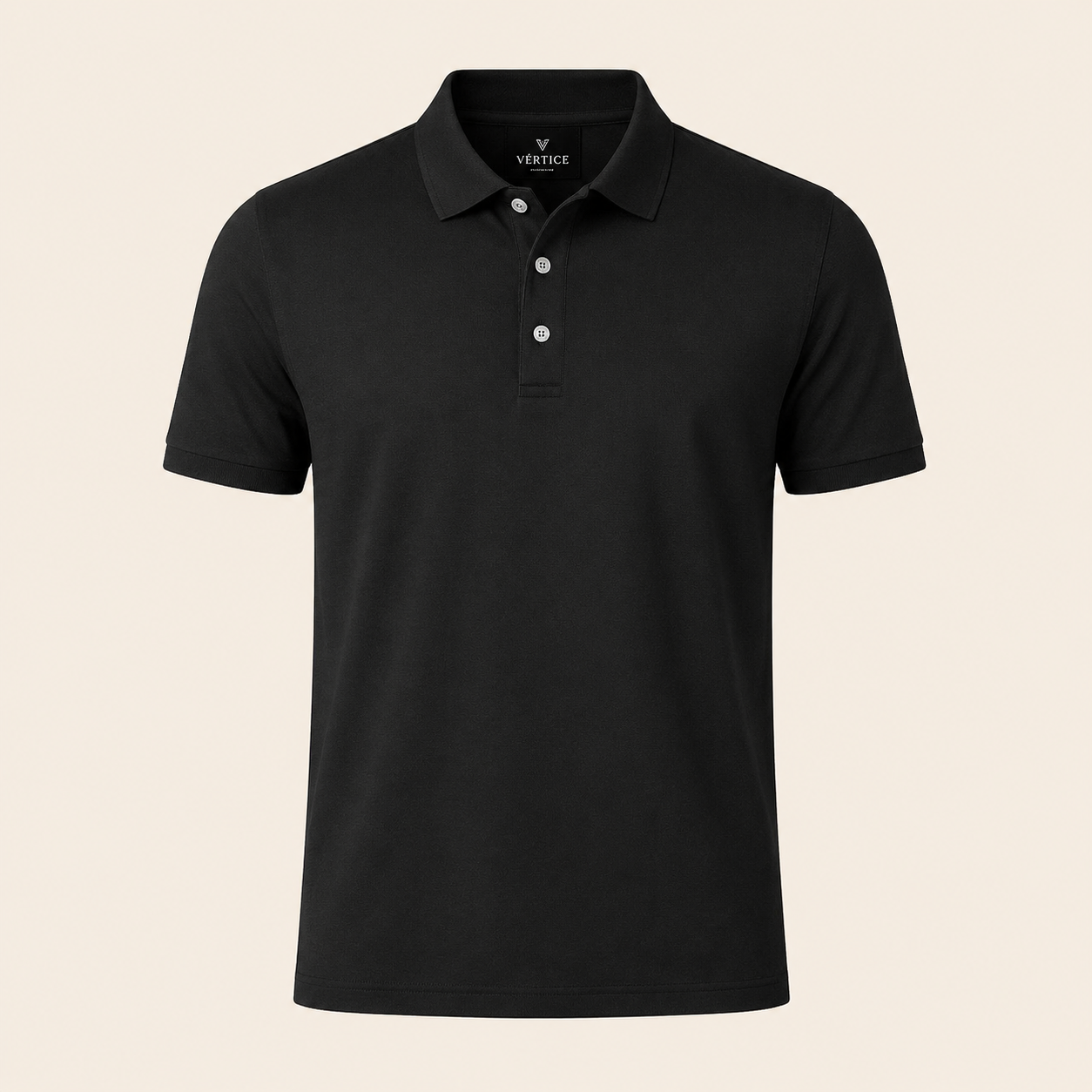 Camisa Polo Vértice — Piquet Premium
