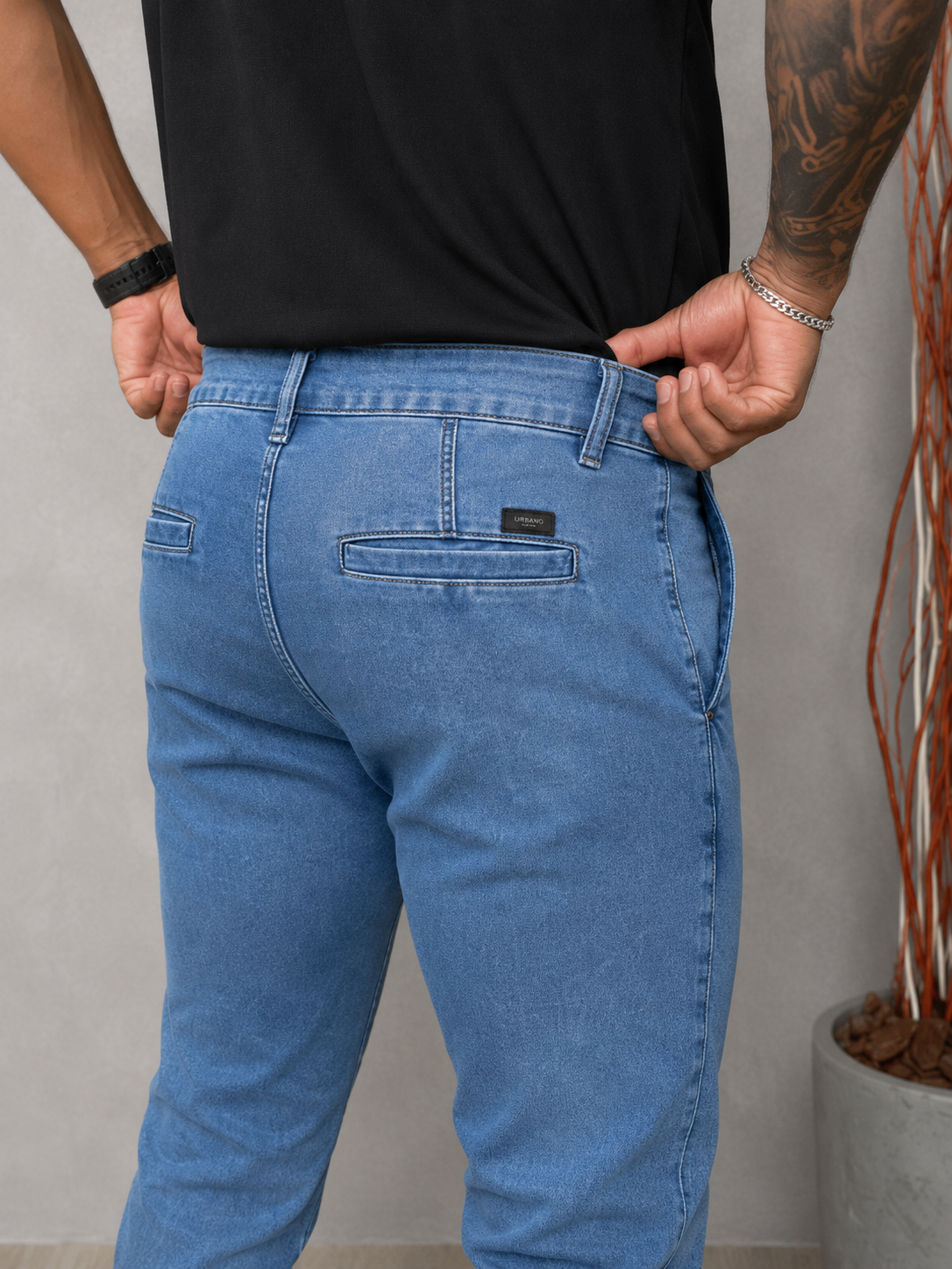 Calça Jeans Stratus — Slim Fit Premium